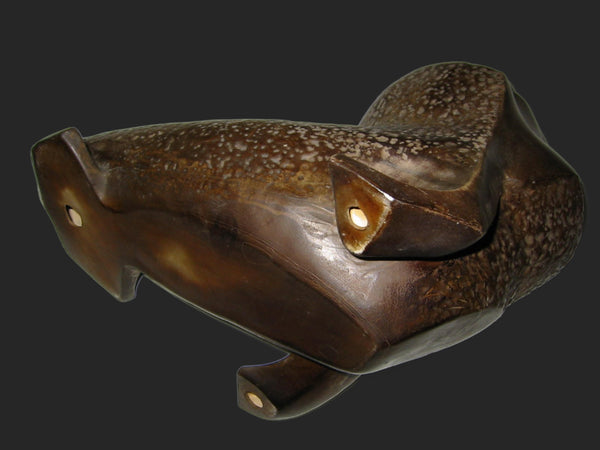 Abstract Sea Lion Mid Century American Ceramic Sculpture USA 950