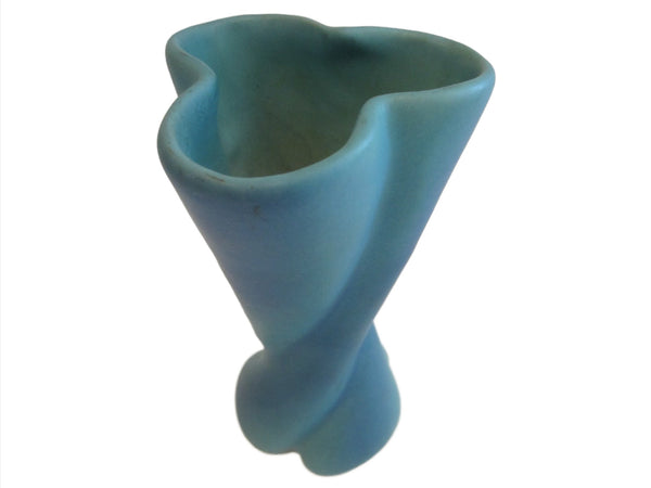 Van Briggle Blue Ceramic Flower Vase 