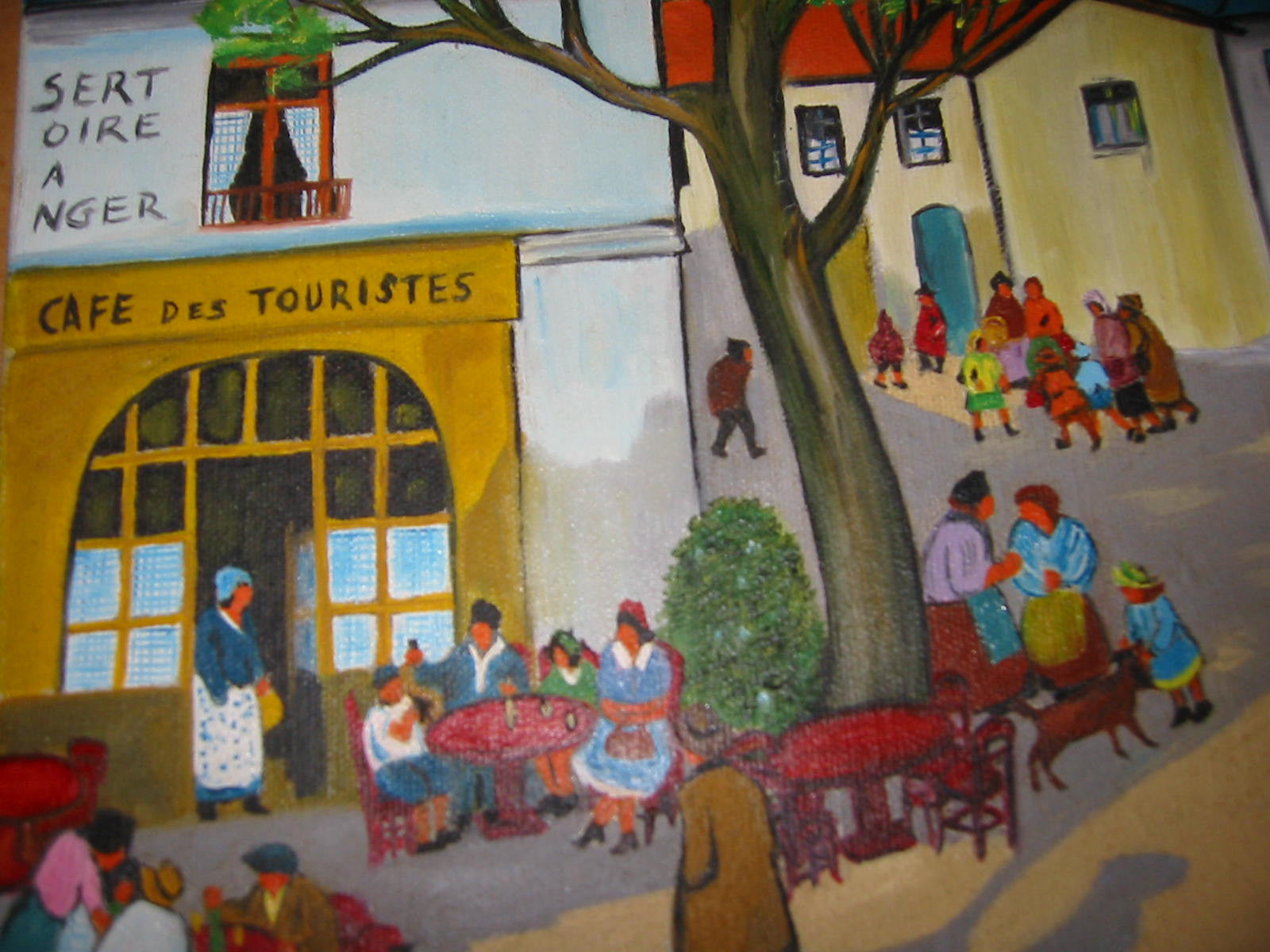 D Berg Impressionist France Village Views Signed Oil On Canvas - Designer Unique Finds 
 - 4