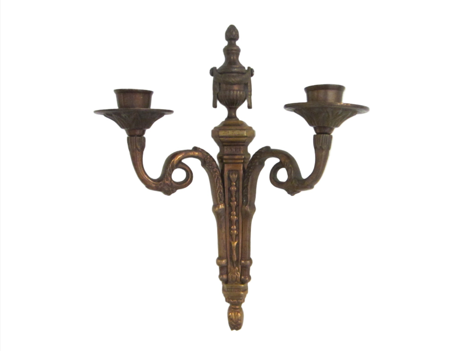 Regency Bronze Candle Sconce