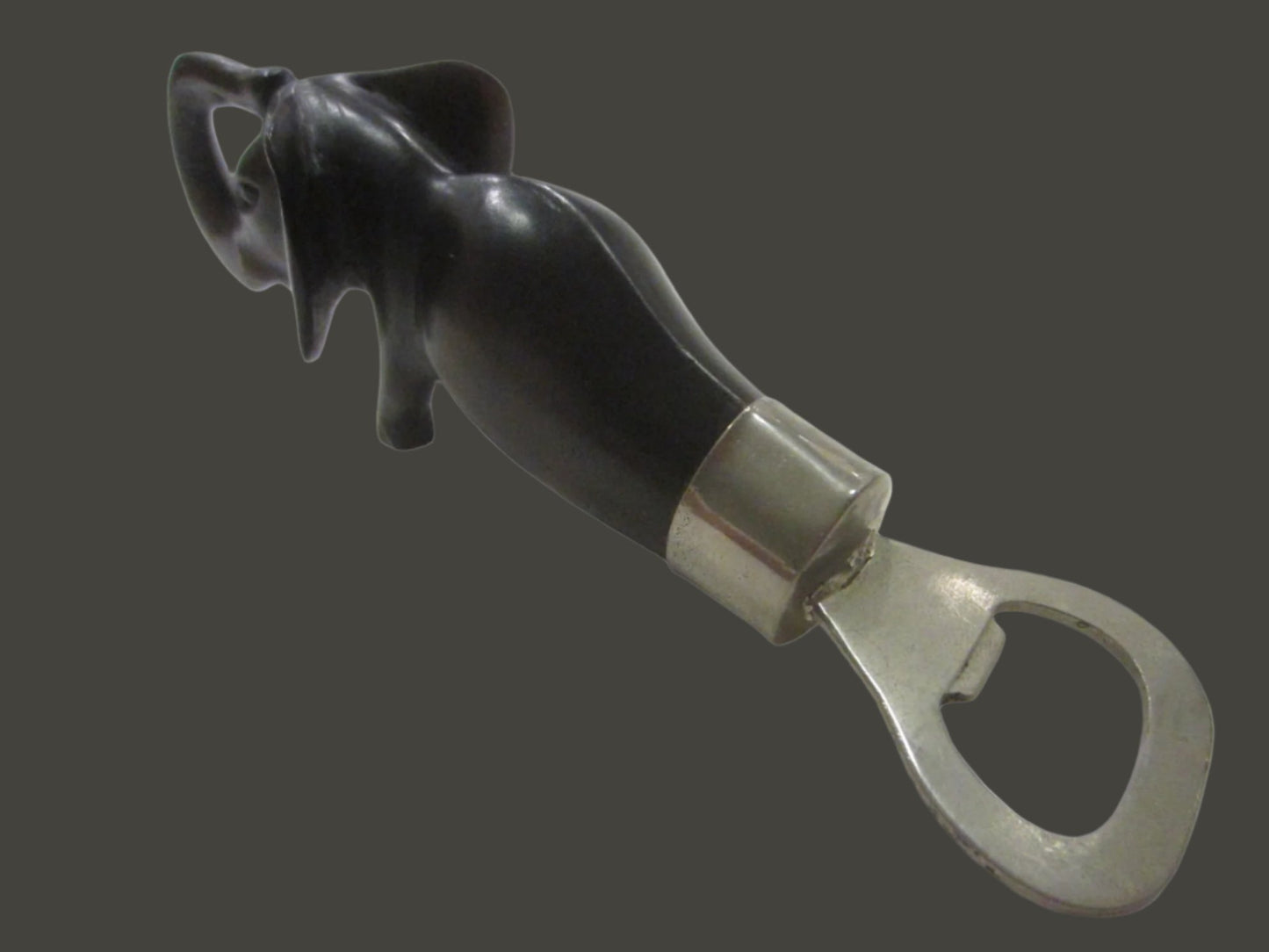 Elephant Carved Bottle Opener Bar Ware Decor