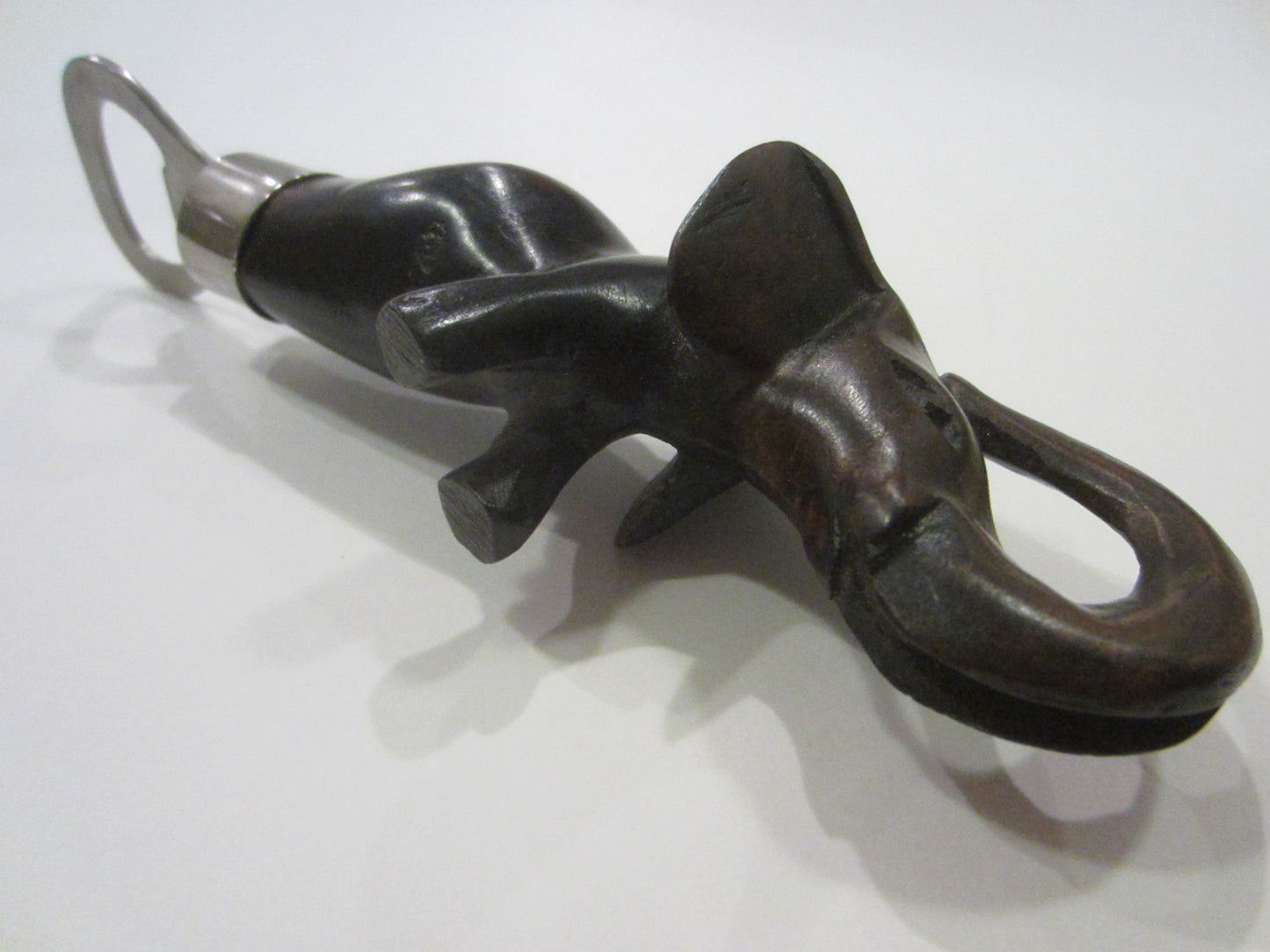Elephant Carved Bottle Opener Bar Ware Decor