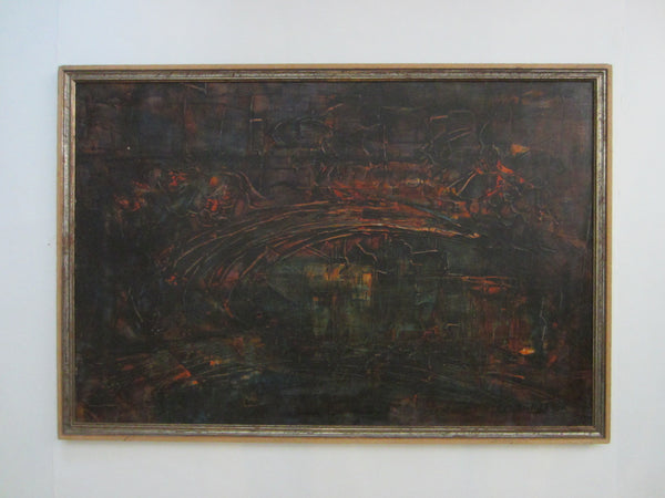 A Birckel Contemporary Oil On Panel Signed Painting