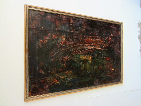 A Birckel Contemporary Oil On Panel Signed Painting