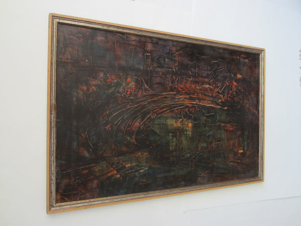 A Birckel Contemporary Oil On Panel Signed Painting