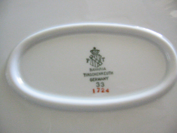 Bavaria Vegetable Porcelain Platters Germany Tirschenreuth Apple Blossom - Designer Unique Finds 
 - 4