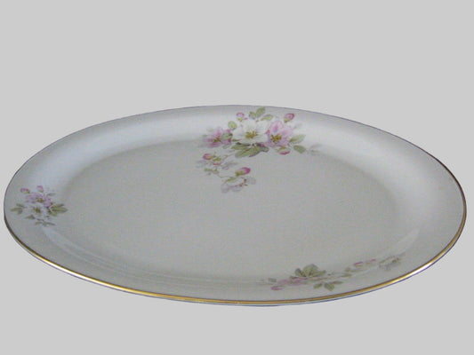 Bavaria Vegetable Porcelain Platters Germany Tirschenreuth Apple Blossom - Designer Unique Finds 
 - 1