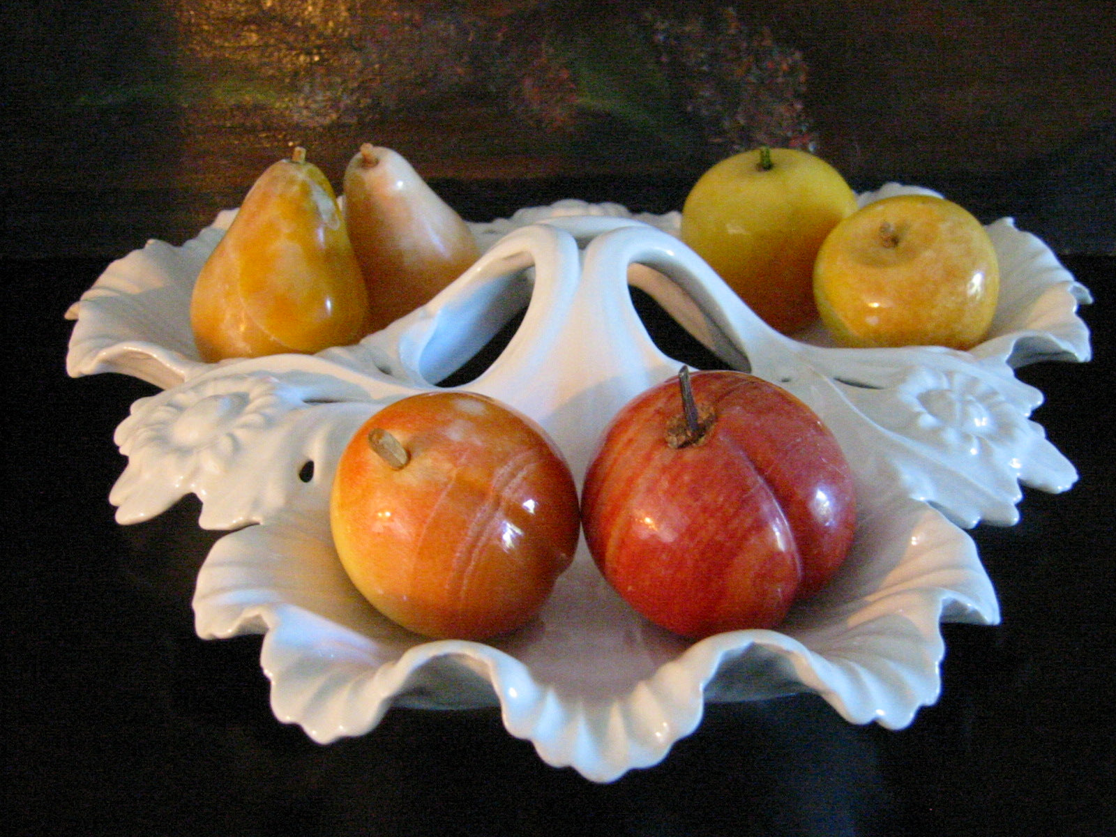 Marbles Alabaster Colored Fruits - Designer Unique Finds 