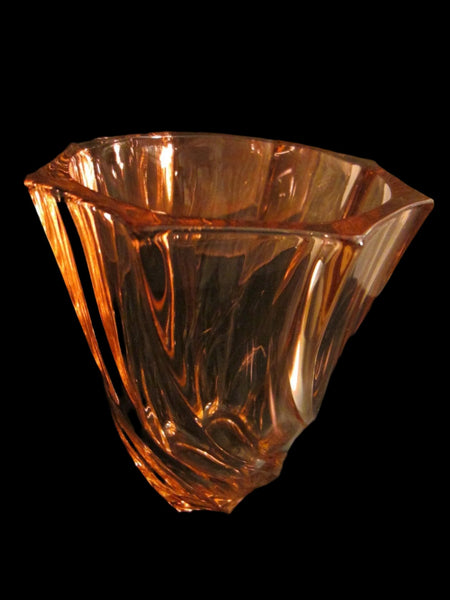 France Mid Century Champagne Glass Flower Vase - Designer Unique Finds 