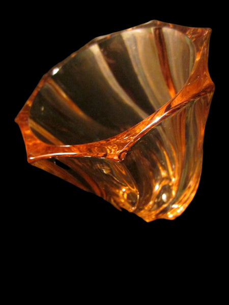 France Mid Century Champagne Glass Flower Vase - Designer Unique Finds 