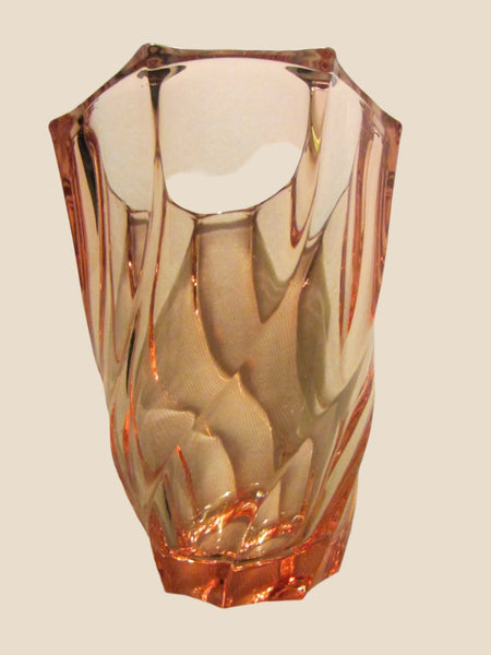 France Mid Century Champagne Glass Flower Vase - Designer Unique Finds 