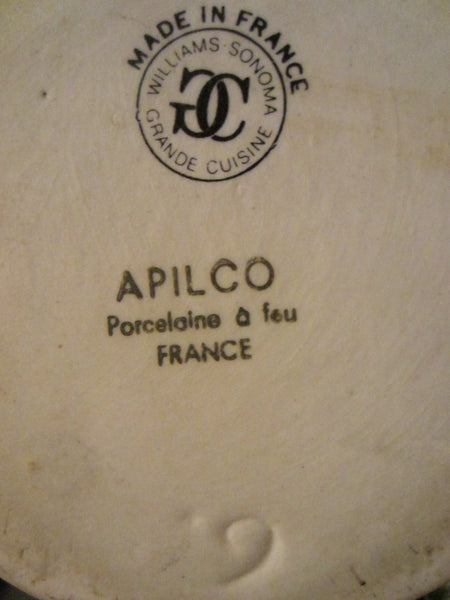 Apilco France Porcelain Teapot Made For William Sonoma Grande Cuisine - Designer Unique Finds 
 - 4