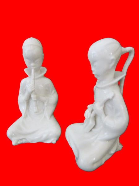 Lenwile China Ardalt Japan Verithin White Musician Asian Figures