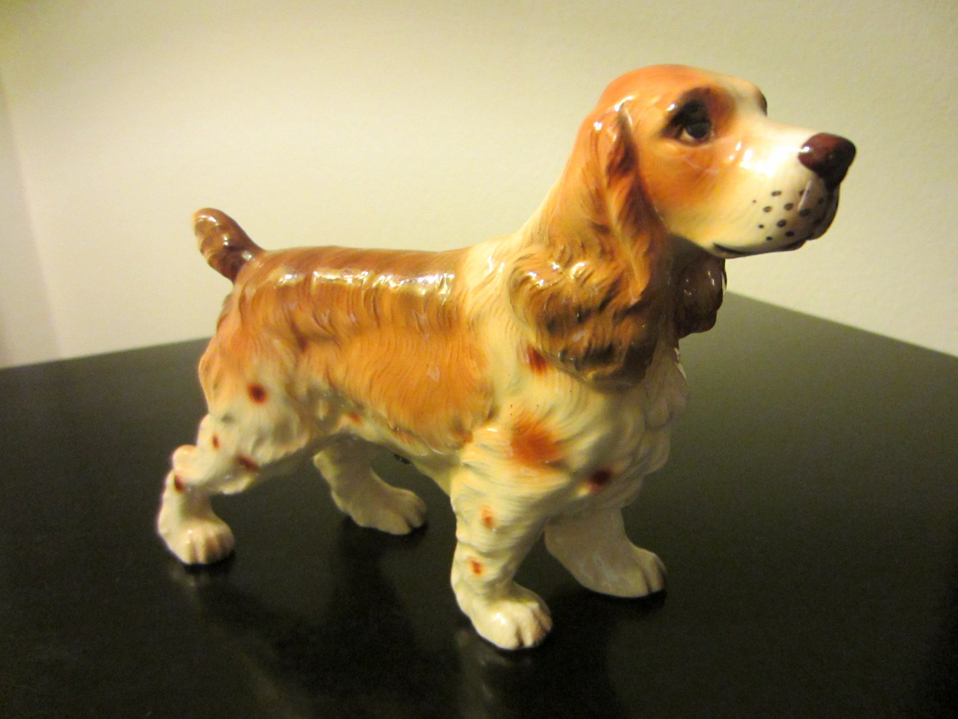 Norcrest Hound Hand Decorated Japan Ceramic Figurine - Designer Unique Finds 