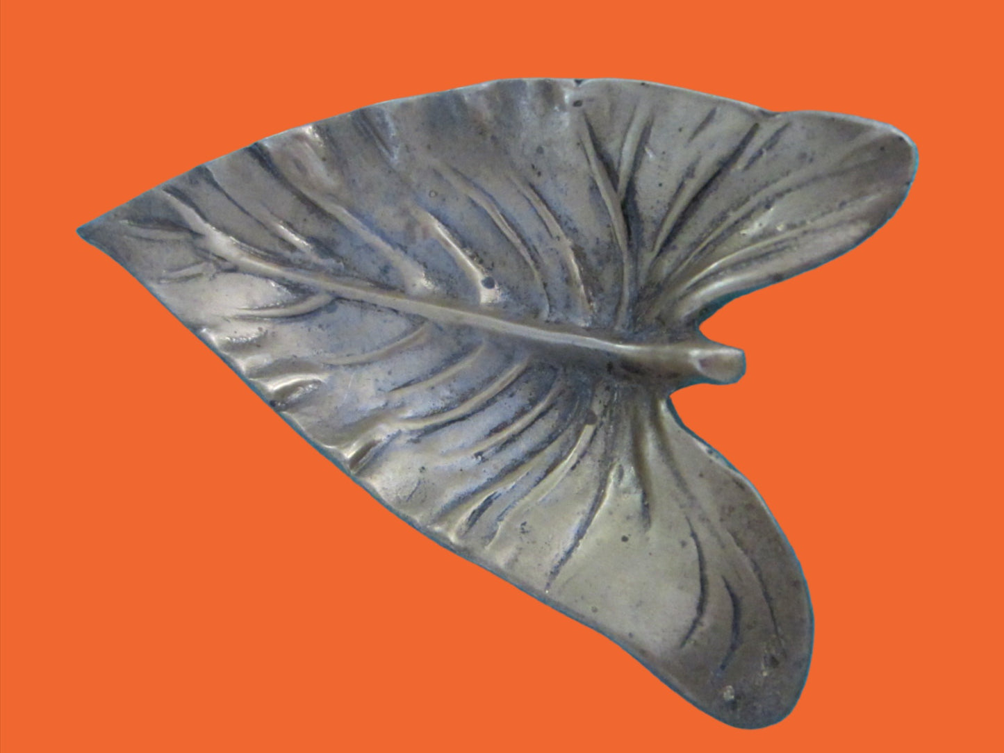Brass Calla Lily Petal Virginia Metal Crafters Mid Century Object Marked