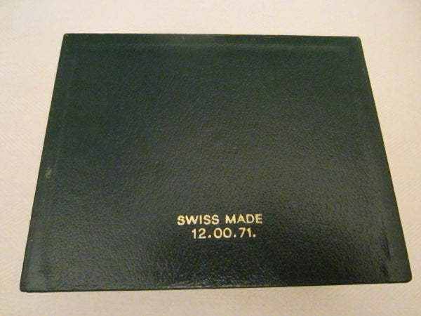 Rolex Swiss Hunter Green Collectors Watch Box - Designer Unique Finds 