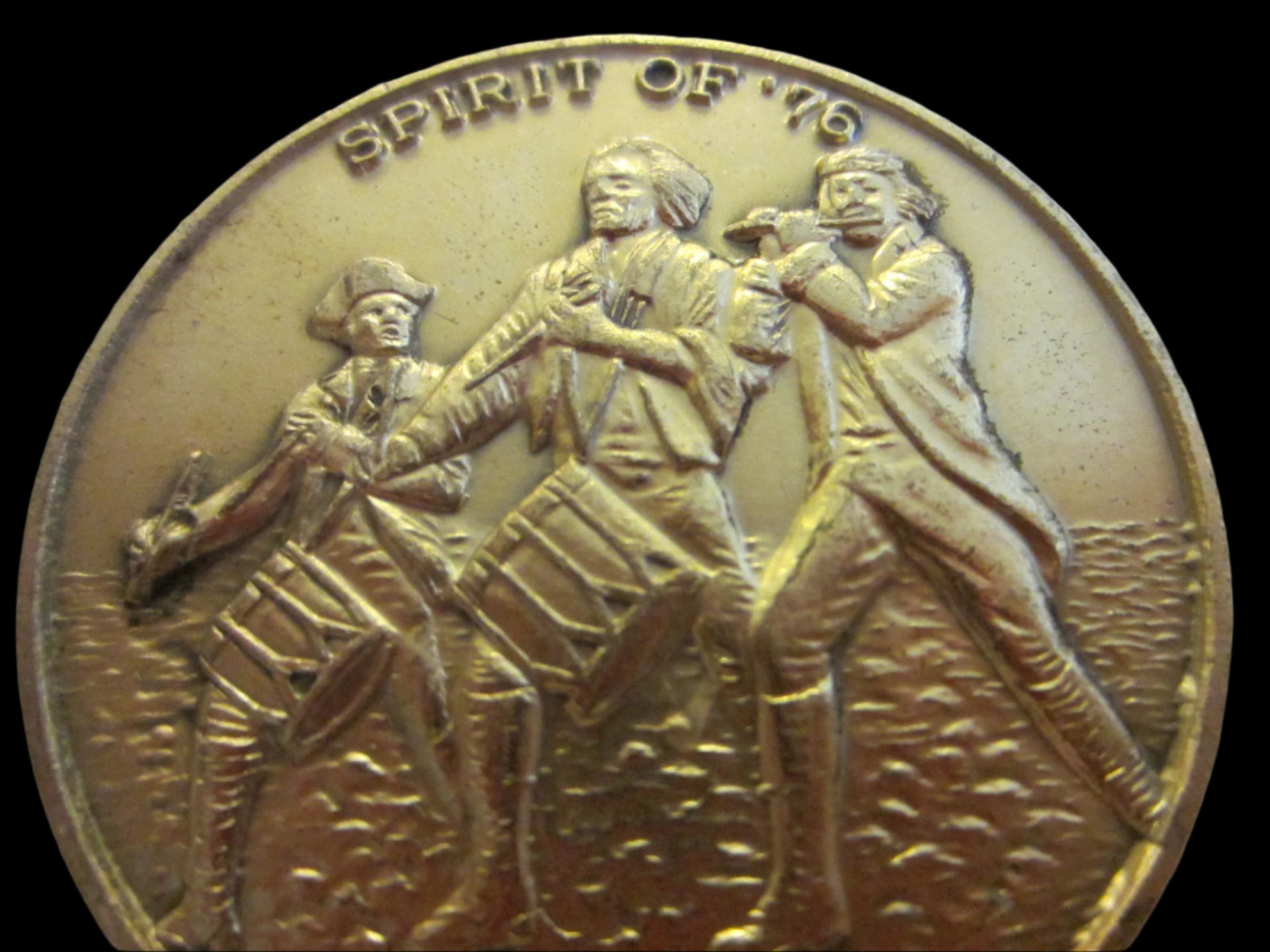 Spirit of 76 The Great Seal Of The United States Golden Coin