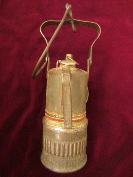 Miner Cabriolet Lantern American Carbide Lamp Made in USA - Designer Unique Finds 