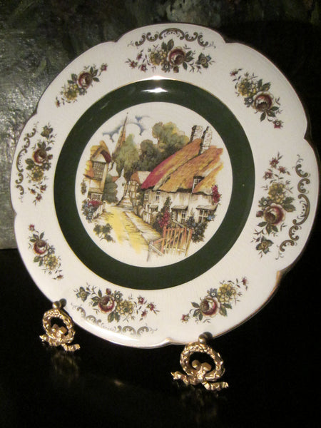 Ironstone Charger Alpine Service Plate by Wood And Sons England - Designer Unique Finds 