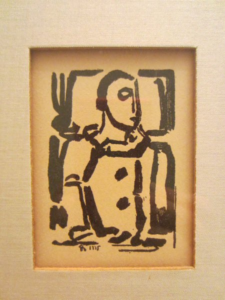 Georges Rouault Expressionist Abstract Illustration Print