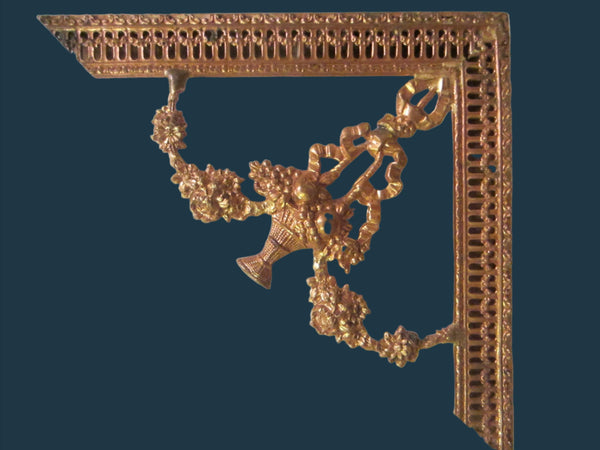 Art Nouveau Serpentine French Gilt Bronze Corner Frames - Designer Unique Finds 
 - 5