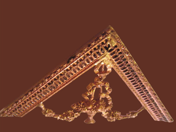 Art Nouveau Serpentine French Gilt Bronze Corner Frames - Designer Unique Finds 
 - 6