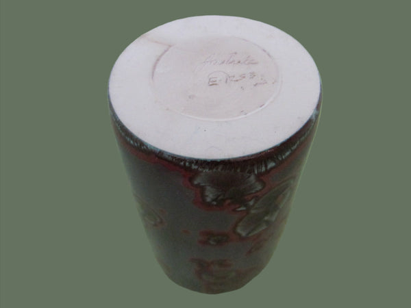 Jon Price Crystalline Ceramic Vase Signed by Laguna Beach Artist - Designer Unique Finds 