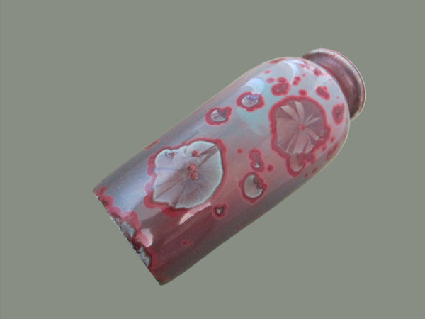 Jon Price Crystalline Ceramic Vase Signed by Laguna Beach Artist - Designer Unique Finds 