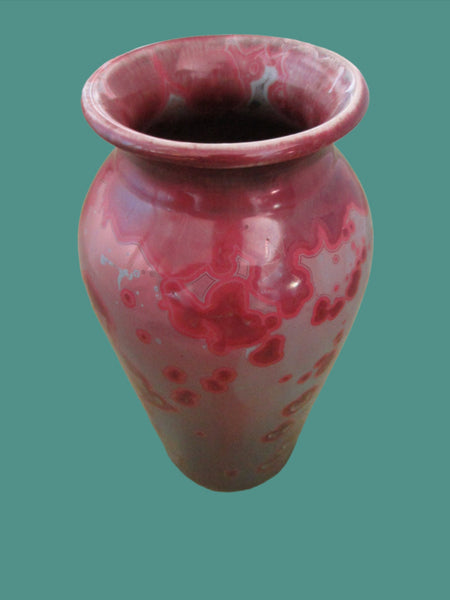 Jon Price Crystalline Ceramic Vase Signed by Laguna Beach Artist - Designer Unique Finds 