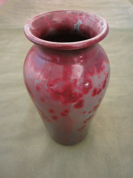 Jon Price Crystalline Ceramic Vase Signed by Laguna Beach Artist - Designer Unique Finds 