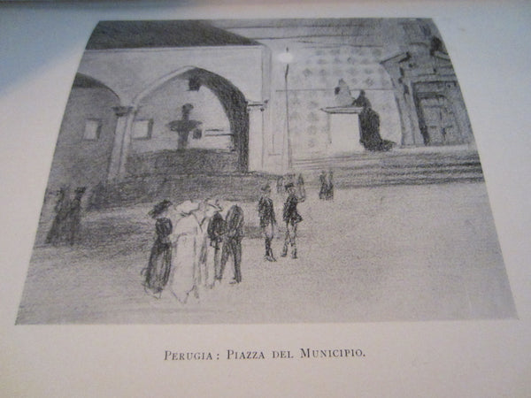 Olave M Potter A Little Pilgrimage In Italy Illustrated Book - Designer Unique Finds 