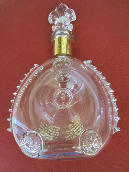 France Cased Baccarat Crystal Liquor Decanter Luis XIII Remy de Martin Cognac - Designer Unique Finds 