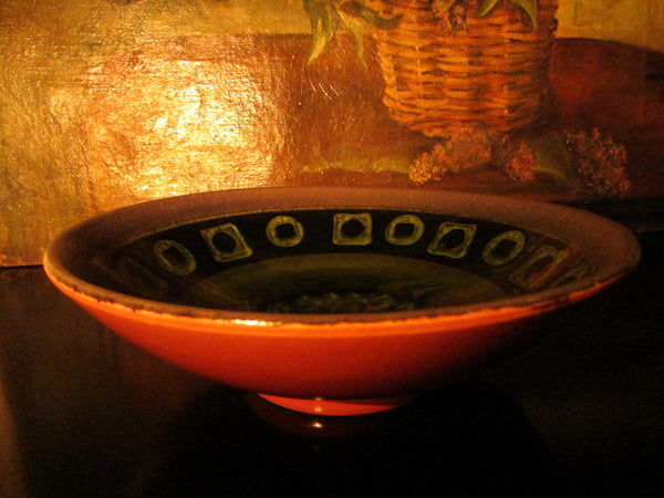 West Germany Geometric Ceramic Bowl - Designer Unique Finds 
 - 2