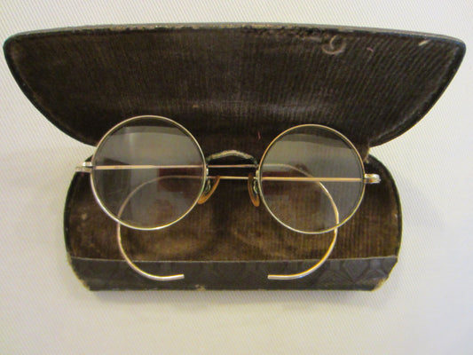 Eye Wear Golden Wire Spectacles - Designer Unique Finds 