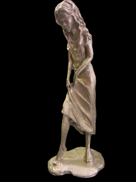 Pewter Figure Portrait Signed Gallo 97 FF 11 - Designer Unique Finds 