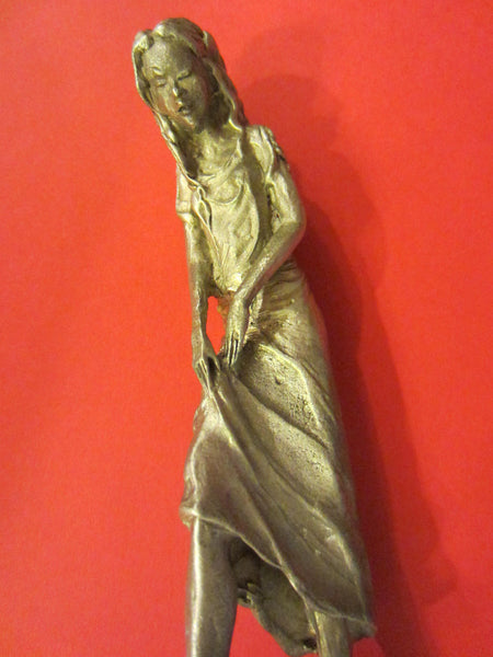 Pewter Figure Portrait Signed Gallo 97 FF 11 - Designer Unique Finds 