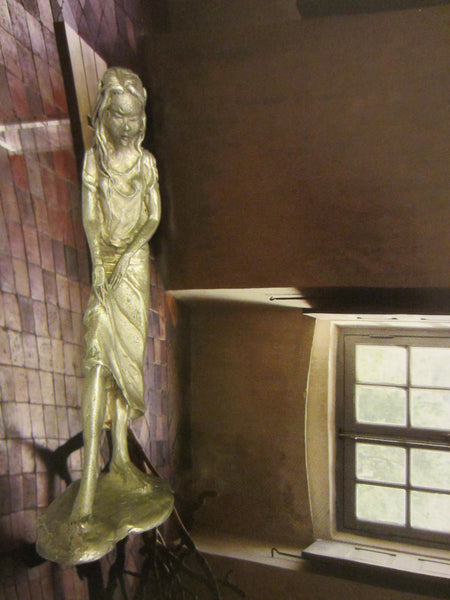Pewter Figure Portrait Signed Gallo 97 FF 11 - Designer Unique Finds 