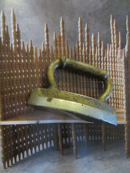 Miniature Iron Metal Paperweight - Designer Unique Finds 