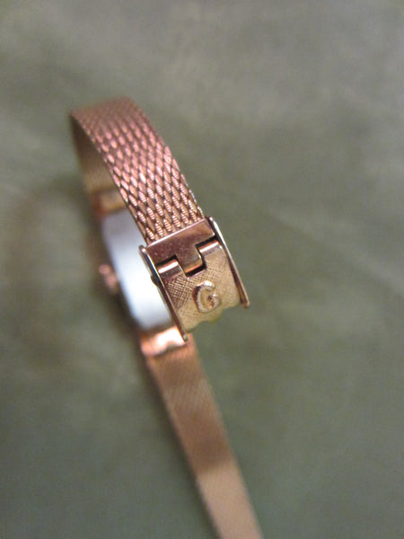 Gruen Percision Bracelet Watch Gold Plated Jeweled - Designer Unique Finds 
 - 7