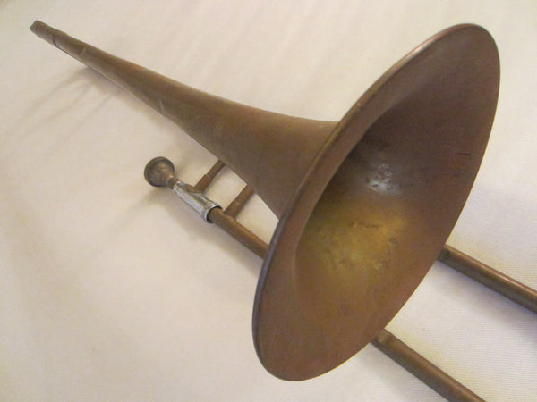 Signet Selmer Elkhart Indiana Brass Art Deco Trumpet Trombone - Designer Unique Finds 
