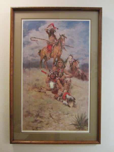 Charles Winfield Miller Western Lithograph Limited Edition Artist Biography - Designer Unique Finds 
 - 3