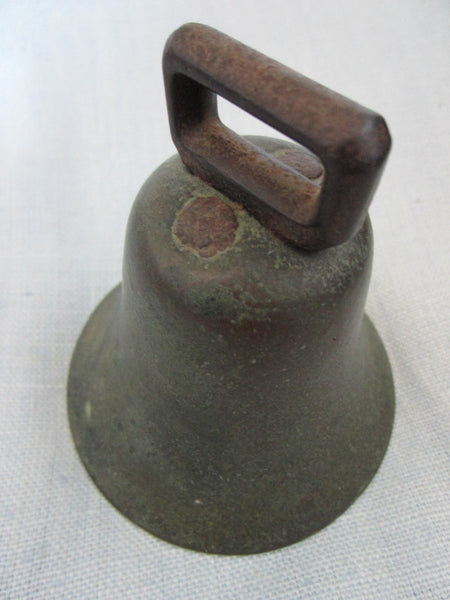 Colonial Style Cast Iron Farm Bell - Designer Unique Finds 