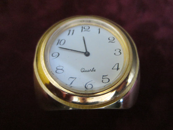 Miniature Brass Dice Quartz Clock Long Beach Memorial Women Hospital