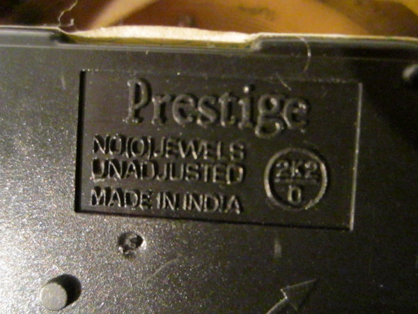 Prestige Novelty Pendant Clock 0 Jewels India Quartz Convex Glass - Designer Unique Finds 
