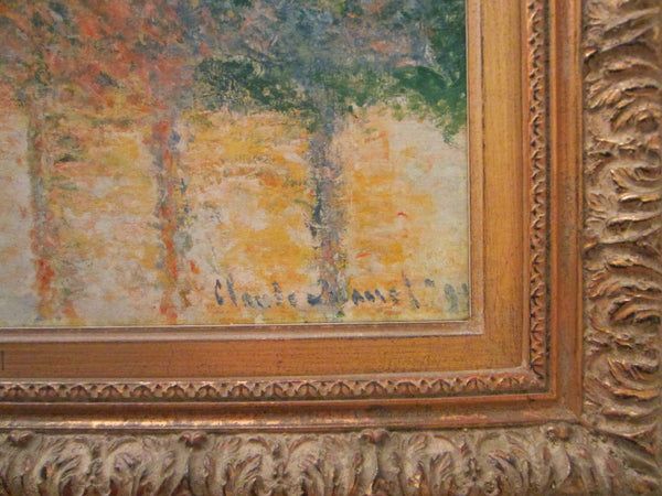 Claude Monet Impressionist Landscape Print Repligraph Panel Art - Designer Unique Finds 
 - 2