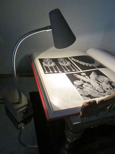 Industrial Tensor Lamp Juxtaposition Desk Light - Designer Unique Finds 