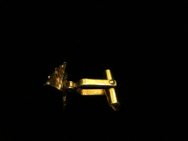 Christian Dior Golden Nuggets Cuff Links Tie Tack - Designer Unique Finds 
 - 4