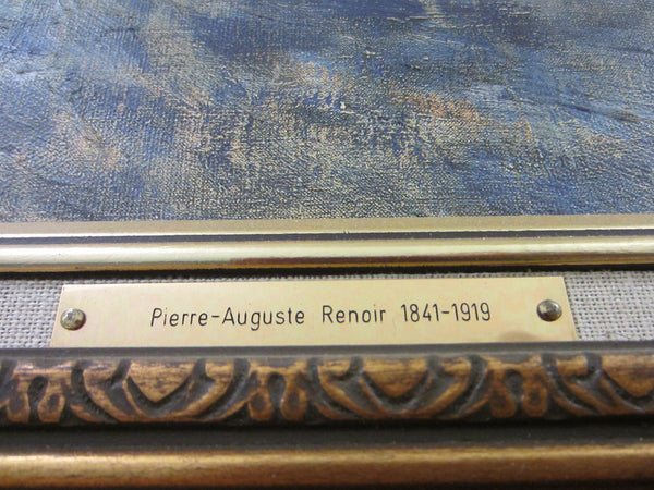 Pierre Auguste Renoir Rendering Impressionist Seascape - Designer Unique Finds 