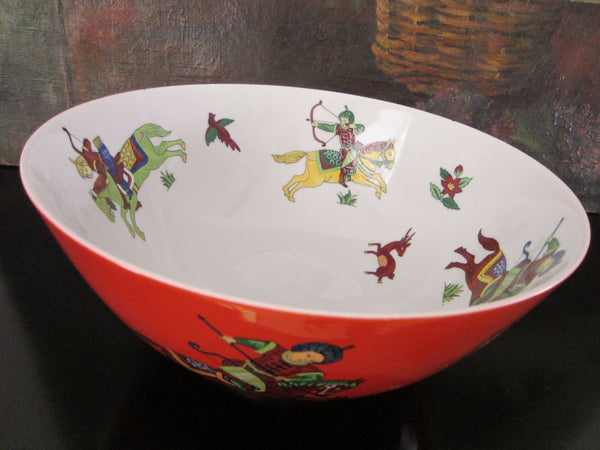 Tangerine China Bowl Japan Mann Persian Hunter - Designer Unique Finds 
 - 4