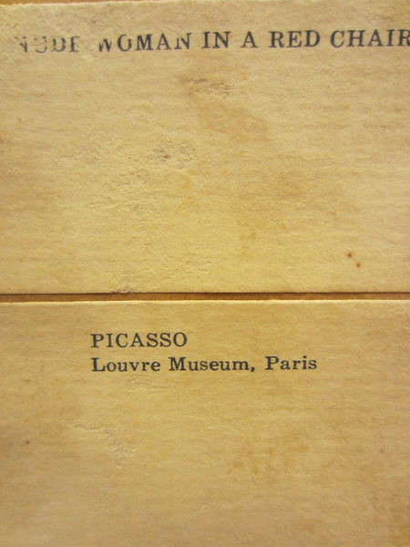 Picasso Louvre Museum Paris Woman In A Red Chair Portrait Print - Designer Unique Finds 
 - 2